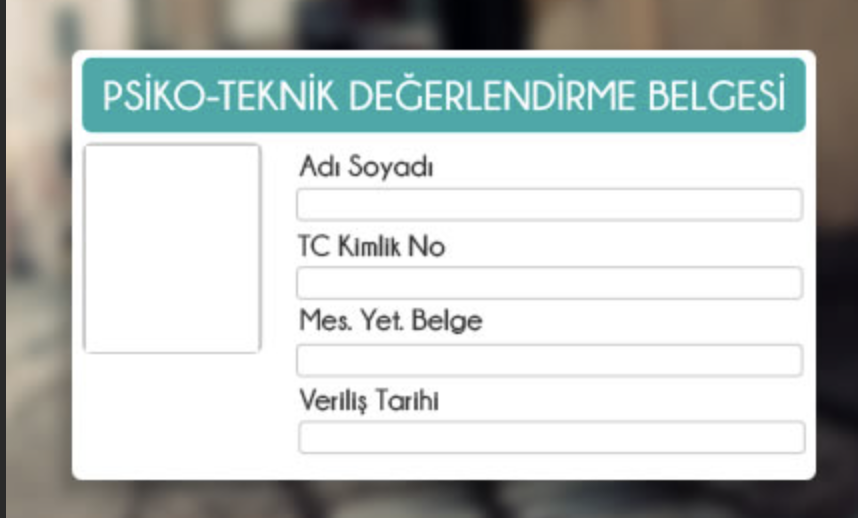 Antalya Psikoteknik